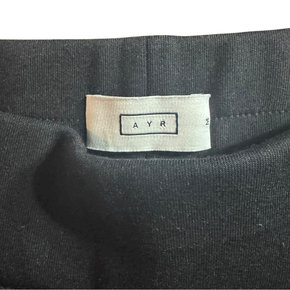 AYR High Hopes Black Wide Leg Pull On Pants Trousers Women’s M Cozy Casual Gift - Picture 7 of 9